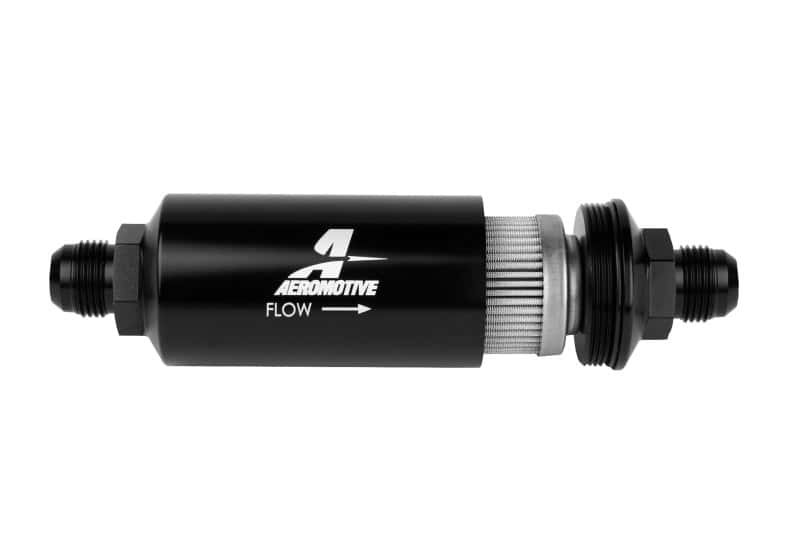 Aeromotive — Aeromotive In-Line Filter - (AN-10) 100 Micron Stainless Steel Element Black Anodize Finish
Fuel Filter - view 1