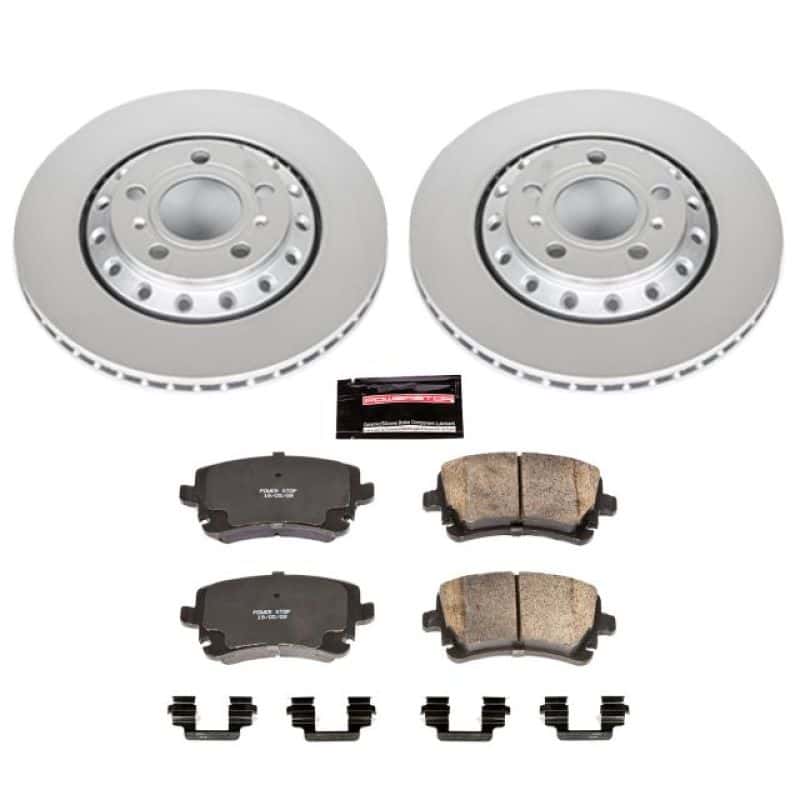 PowerStop — Power Stop 03-10 Audi A8 Quattro Rear Z23 Evolution Sport Coated Brake Kit - view 1