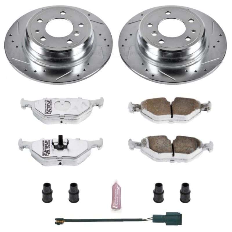 PowerStop — Power Stop 90-95 BMW 525i Rear Z26 Street Warrior Brake Kit - view 1