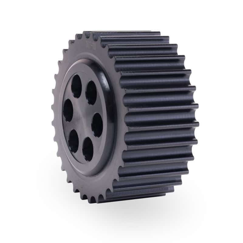 KraftWerks — KraftWerks Cogged Pulley - 75mm Cogged 42mm Width (6 Bolt / Must Use Adapter Hub)
75MM Cogged 42MM Wid - view 2