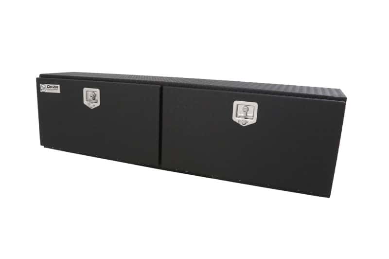 Dee Zee — Dee Zee Universal Tool Box - Specialty Topsider Black BT Alum
ToolBxTrkBedSideRail - view 3