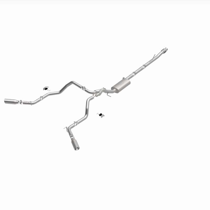 Magnaflow — MagnaFlow 2019 Chevy Silverado 1500 V8 5.3L Street Series Dual Split Exit Exhaust w/ Polished Tips
Cat-Back - view 28