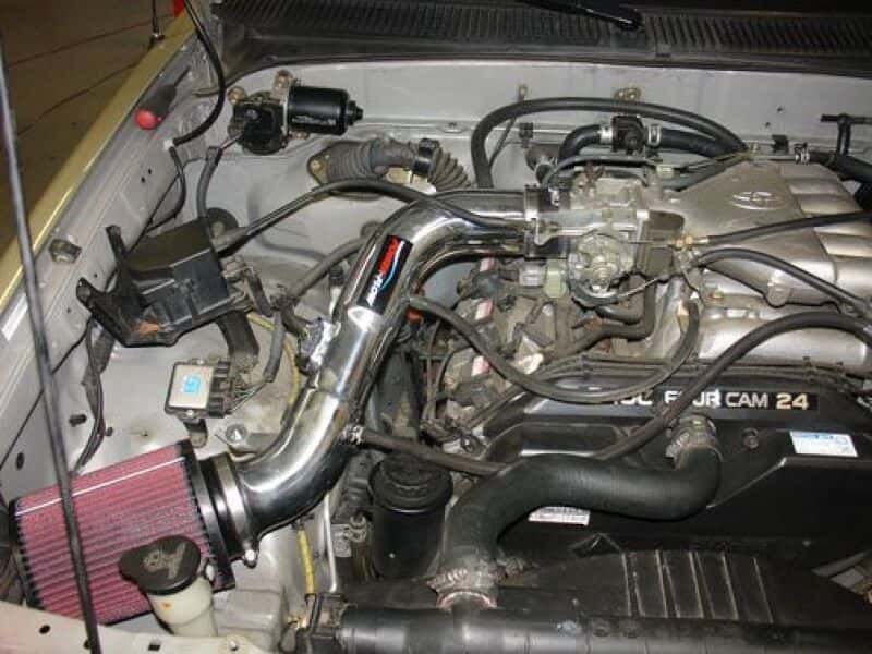 Injen — Injen 99-04 4Runner Tacoma 3.4L V6 only Polished Power-Flow Air Intake System
Short Ram Intake
Air Intake Kit - view 7