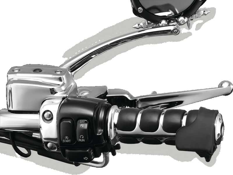 Kuryakyn — Kuryakyn Universal Wide Throttle Boss Black - view 2