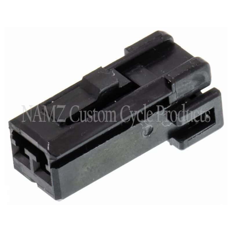 NAMZ — NAMZ AMP Multilock 2-Position Female Wire Plug Housing (HD 73152-96BK) - view 1