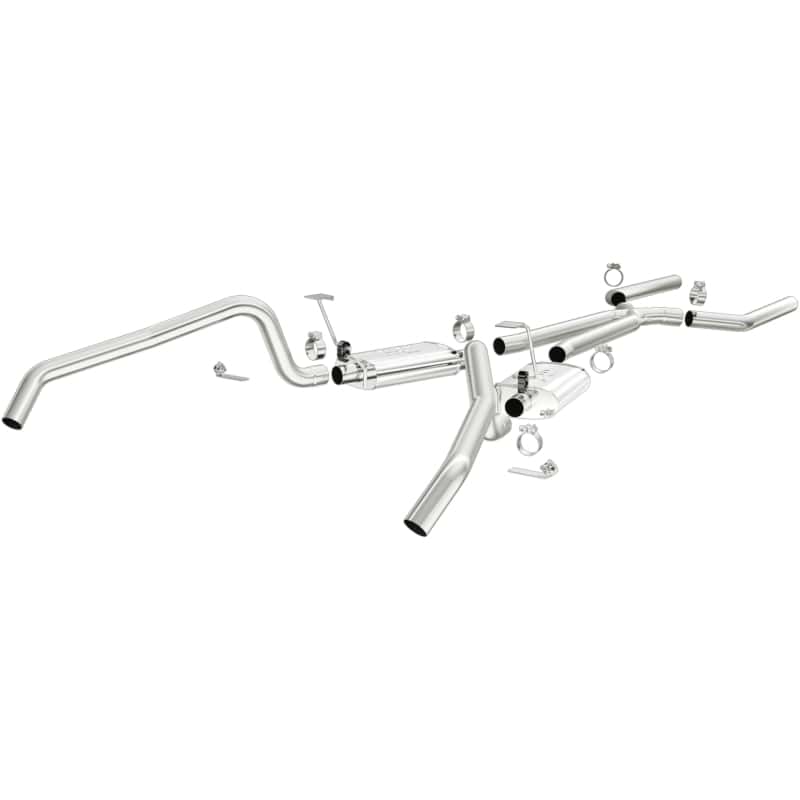 Magnaflow — MagnaFlow Sys C/B 67-72 F-Body 2.50inch w/Tru-X
Crossmember-Back
Cat-Back - view 8