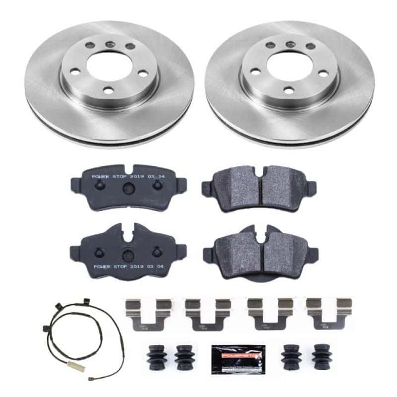 PowerStop — Power Stop 11-16 Mini Cooper Rear Track Day SPEC Brake Kit - view 1