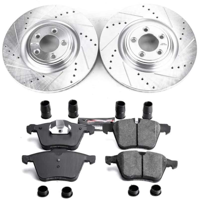 PowerStop — Power Stop 2018 Jaguar XJ Front Z23 Evolution Sport Brake Kit - view 1