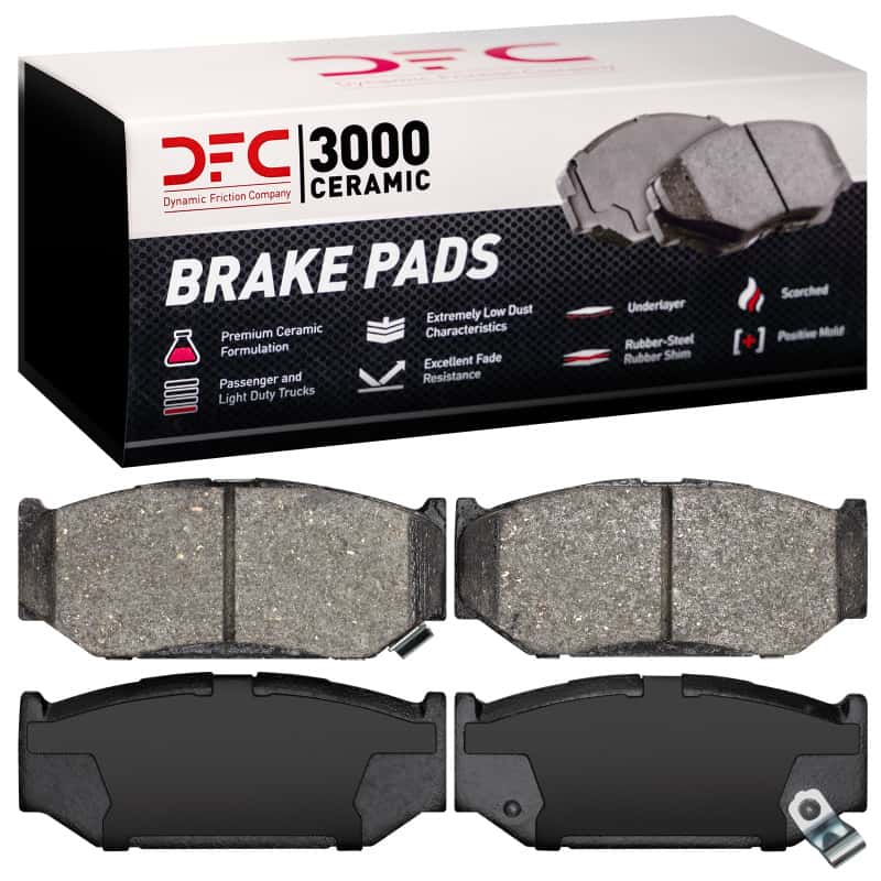 DFC — DFC 07-18 Suzuki Swift (Mexico) Front 3000 Ceramic Brake Pads
DFC Brake Pad Set - view 1