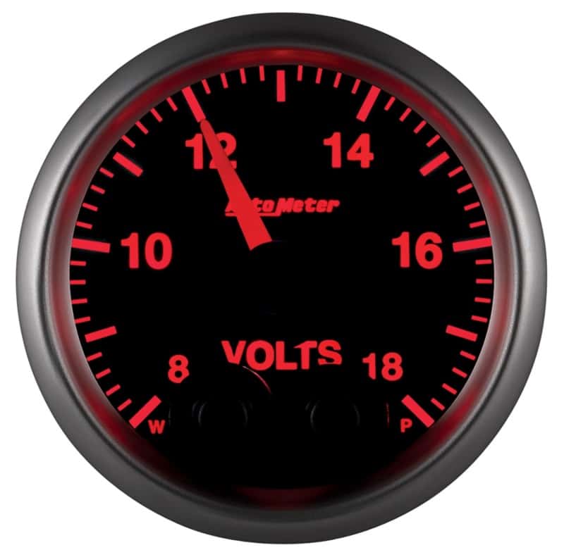 AutoMeter — Autometer Elite 52.4mm Peak & Warn w/ Electronic Control 8-18 Volt Voltmeter
GA 2" VOLT 18V ELITE - view 15