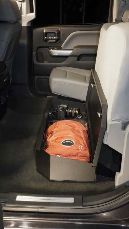 Tuffy Products — Tuffy Underseat Lockbox 2/3 Length W/ Keyed Lock For Chevrolet Silverado & Gmc Sierra
Lockbox - view 12