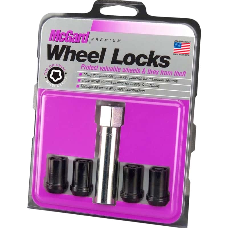 McGard — McGard Wheel Lock Nut Set - 4pk. (Tuner / Cone Seat) M12X1.5 / 13/16 Hex / 1.24in. Length - Black
WHEEL LOCK SET - view 6