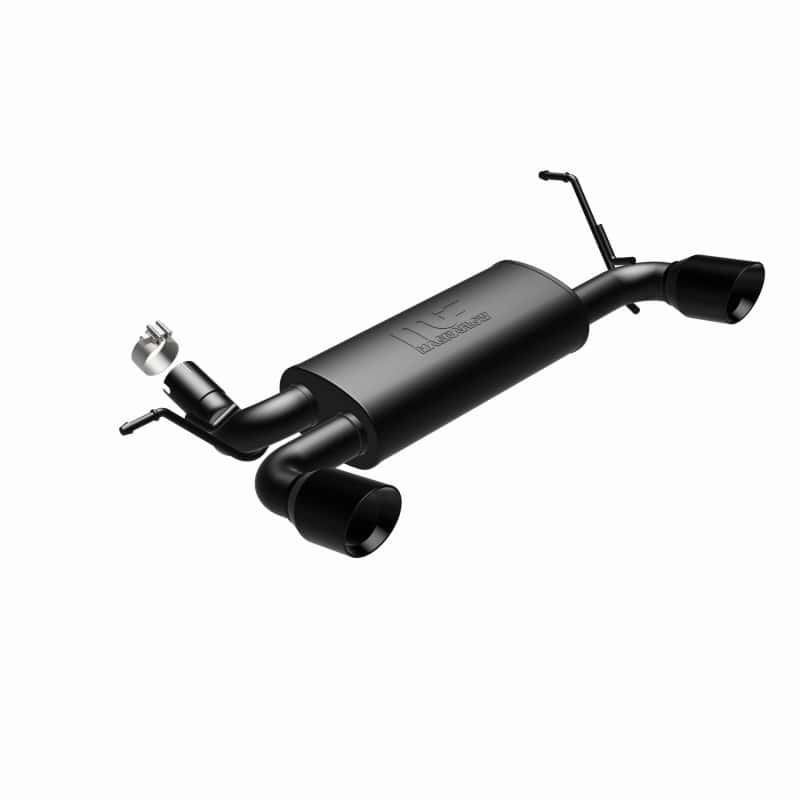 Magnaflow — MagnaFlow 07-17 Jeep Wrangler JK 3.8/3.6L Dual Split Rear Exit Black Axle-Back Exhaust
Axle-Back
Cat-Back - view 40