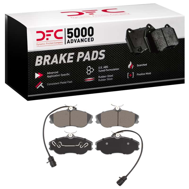 DFC — DFC 90-97 Audi S6 Front 5000 Advanced Semi Metallic Brake Pads
DFC Brake Pad Set - view 1