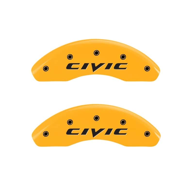 MGP — MGP 2 Caliper Covers Engraved Front 2015/Civic Yellow Finish Black Char 2011 Honda Civic
Caliper Covers - view 1