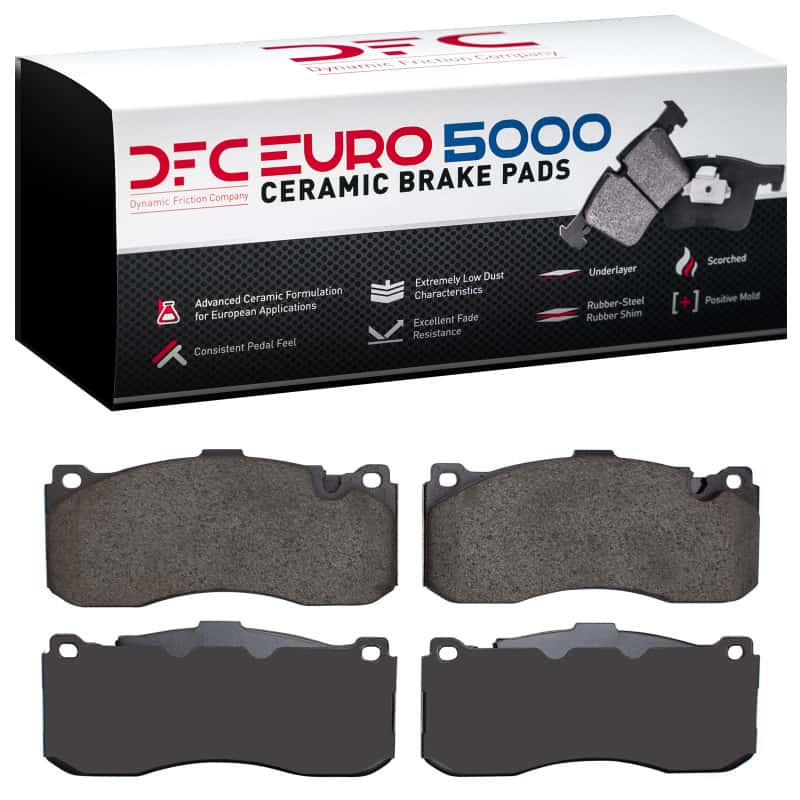DFC — DFC 06-13 BMW 135IS Front Euro 5000 Ceramic Brake Pads
DFC Brake Pad Set - view 1