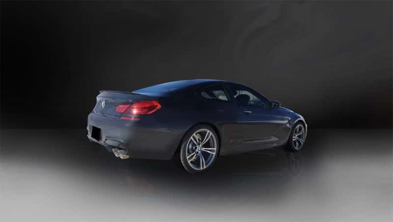 CORSA Performance — Corsa 2012-2017 BMW M6 F12 / F13 / F06 Polished Sport Axle-Back Exhaust
Exhaust - view 6