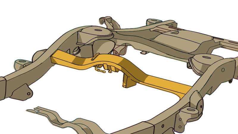 RustBuster — Rustbuster Fuel Tank Crossmember - view 9