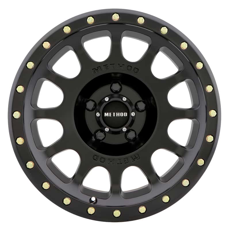 Method Wheels — Method MR305 NV 16x8 0mm Offset 5x4.5 83mm CB Matte Black Wheel - view 2