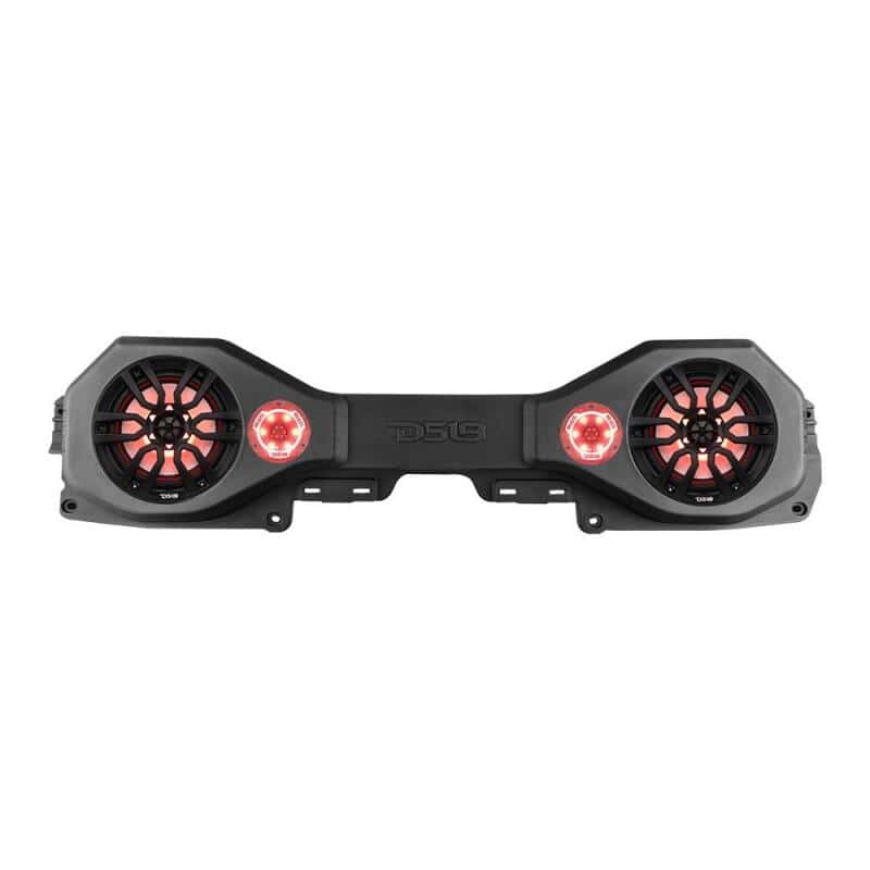 DS18 — DS18 2018-23 Jeep JL/JLU/JT Soundbar Enclosure Fits 2x 8in & 2x 3.78in (Speakers Not Included)-Black - view 4