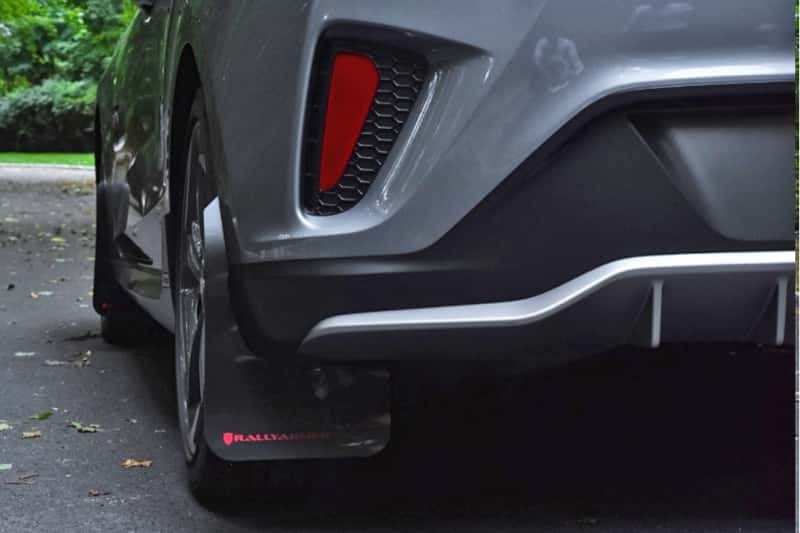 Rally Armor — Rally Armor 19-21 Hyundai Veloster Turbo/2.0/R-Spec Red UR Mud Flap w/White Logo
Mud Flap - view 7