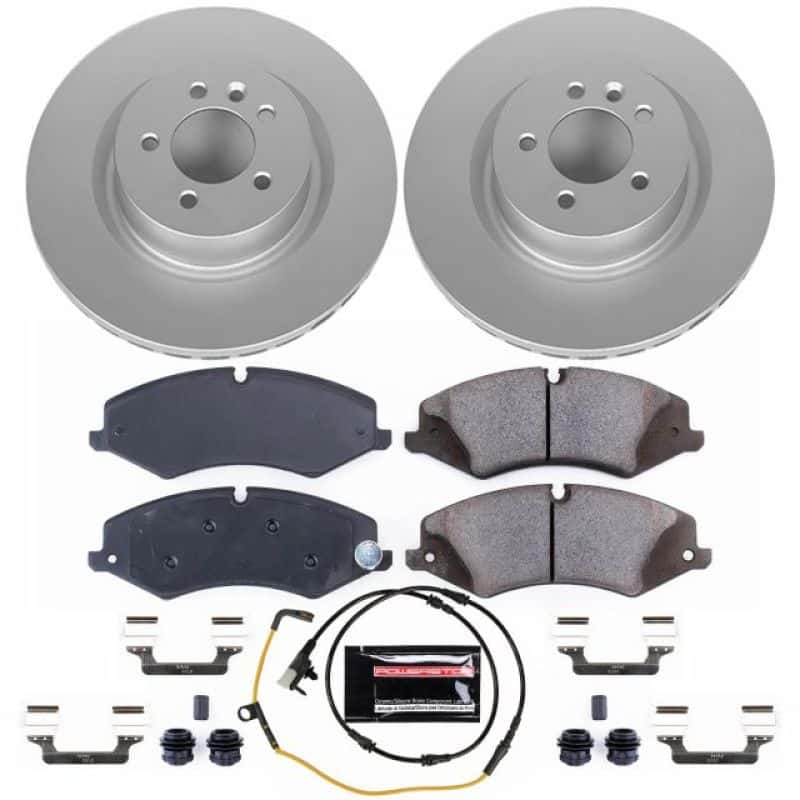 PowerStop — Power Stop 2017 Land Rover Discovery Front Z23 Evolution Sport Coated Brake Kit - view 1