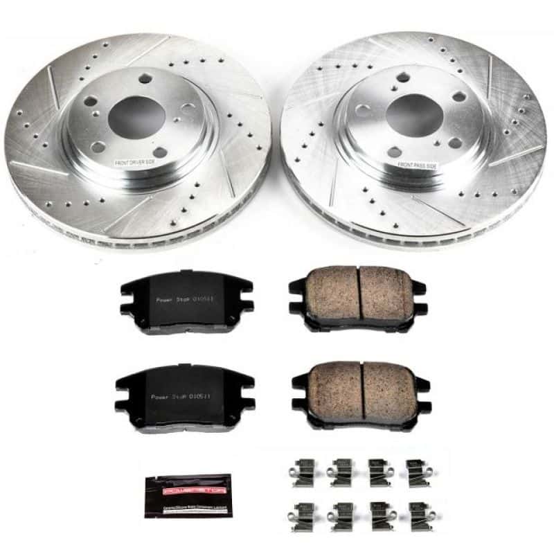 PowerStop — Power Stop 02-03 Lexus RX300 Front Z23 Evolution Sport Brake Kit - view 1