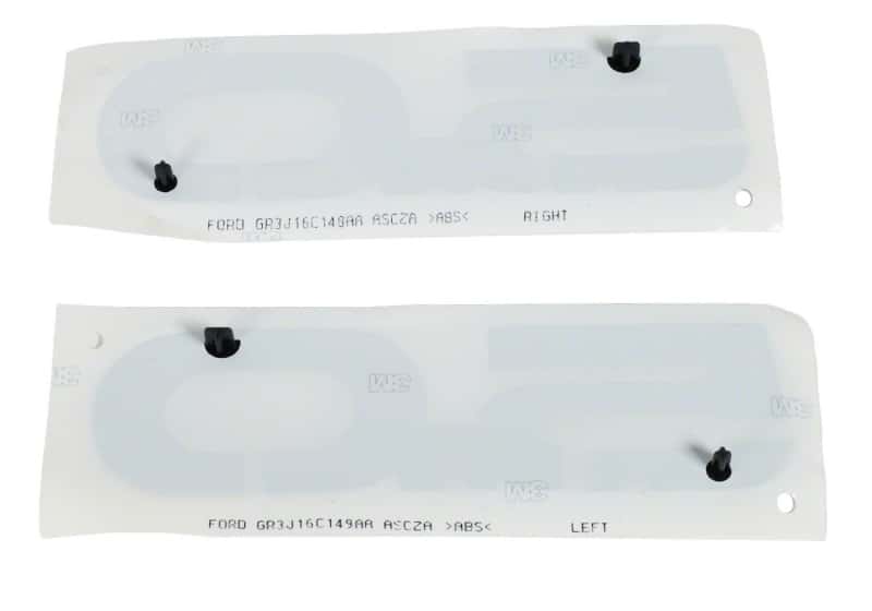 Ford Racing — Ford Racing 15-17 Ford Mustang 5.0L Fender Emblem Black - view 8