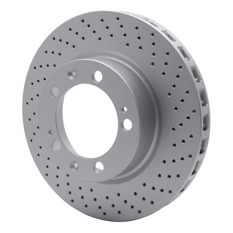 DFC — DFC 94-98 Porsche 911 Right Front Drilled GeoSPEC Coated Rotor
DFC Brake Rotor - view 2