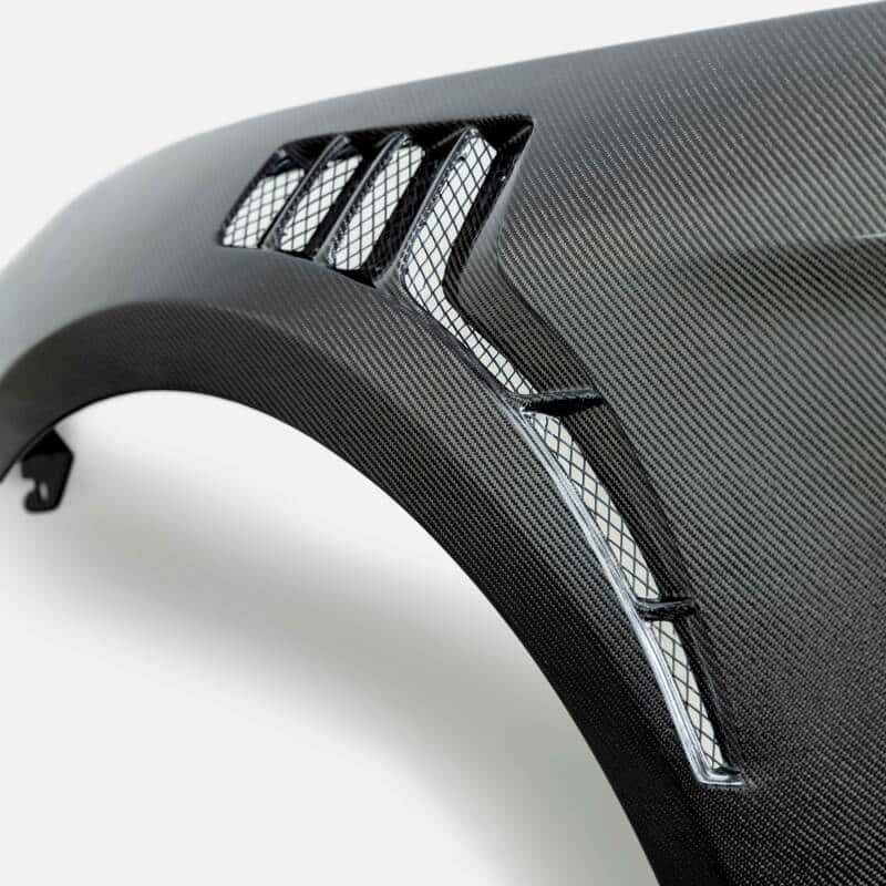 Anderson Composites — Anderson Composites 20-21 Ford Mustang GT500 Type-TPF Carbon Fiber Track Pack Fenders - view 4