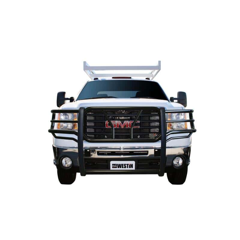Westin — Westin 2007-2010 Chevrolet Silverado 25/3500HD HDX Grille Guard - Black
Grille Guard - view 4