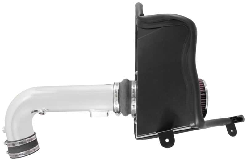 K&N Engineering — K&N 16-17 Chevy Camaro 3.6L Silver Typhoon Short Ram Intake
Performance Air Inta
Air Intake System - view 4