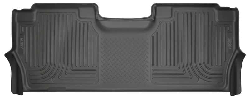 Husky Liners — Husky Liners 21-23 Ford F-150 CC SC / 2017 Ford SD CC WeatherBeater Rear Floor Liners - Black - view 2