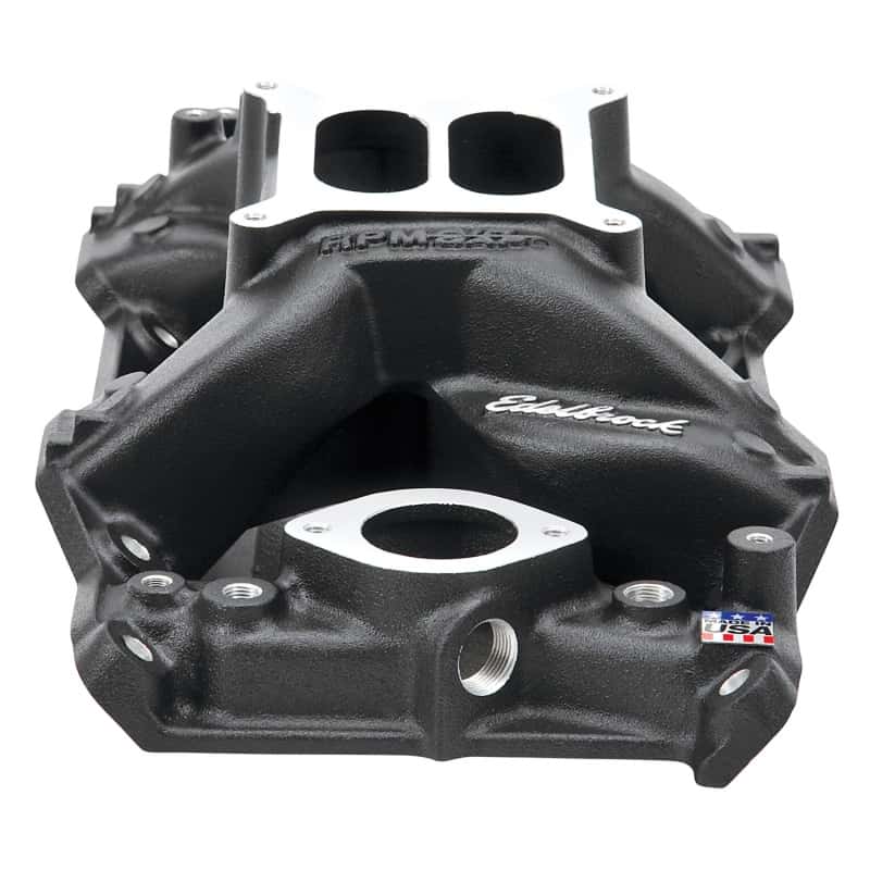 Edelbrock — Edelbrock Intake Manifold RPM Air-Gap Small-Block Chrysler 340-360 Black
MANIFOLD - view 10