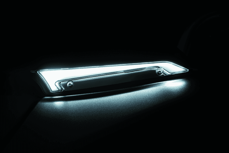 Kuryakyn — Kuryakyn Tracer Windshield Trim Lights Chrome - view 1