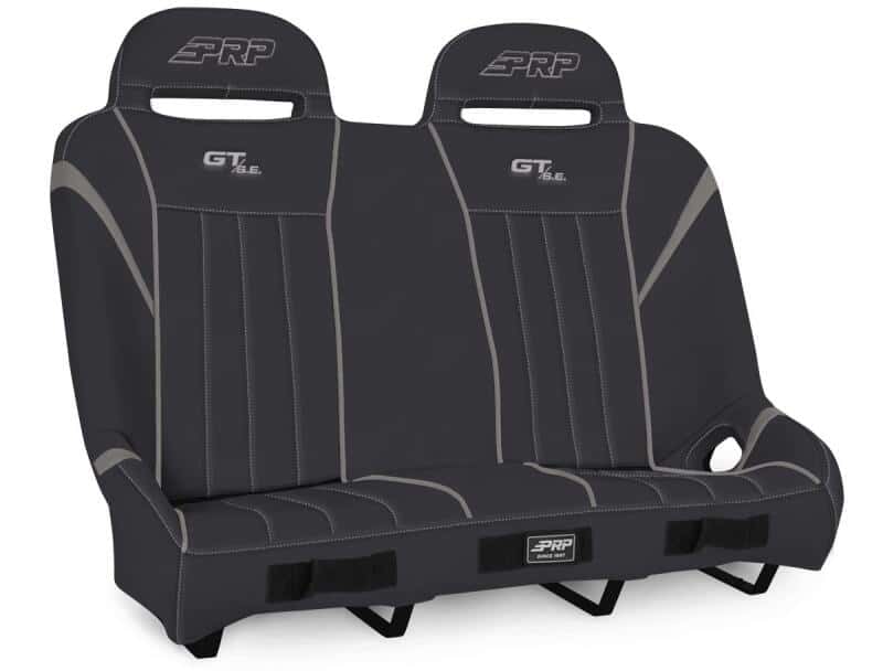 PRP Seats — PRP Polaris RZR GT/S.E. Suspension Bench- Black / Gray
Bench - view 2