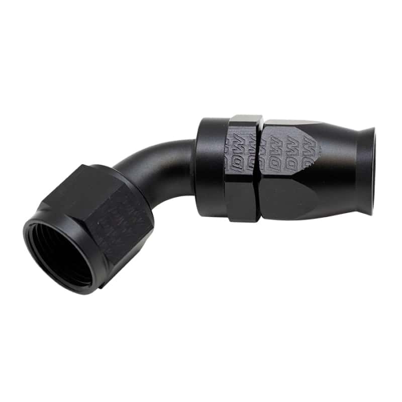 DeatschWerks — DeatschWerks 10AN Female Flare Swivel 60-Degree Hose End PTFE - Anodized Matte Black
Lines & Fittings - view 1