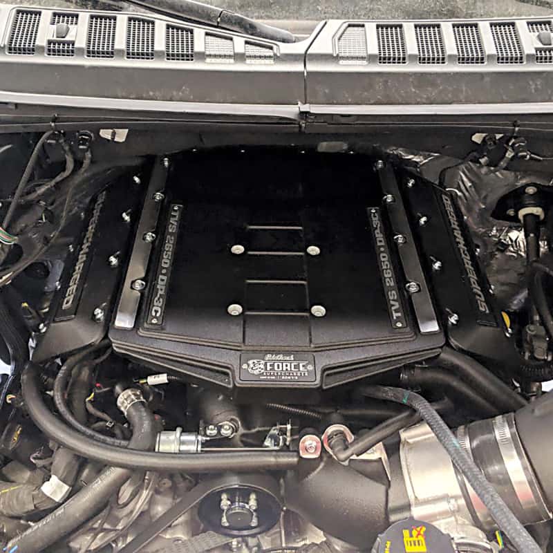 Edelbrock — Edelbrock Supercharger Stage I R2650 2019 Ford F150 DI/PI 5.0L
SUPERCHARGER - view 7