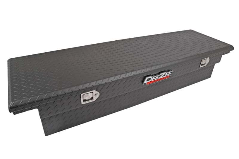 Dee Zee — Dee Zee Universal Tool Box - Red Crossover - Single Lid Black BT (Low/Txt Blk)
ToolBxTrkBedRTR - view 1