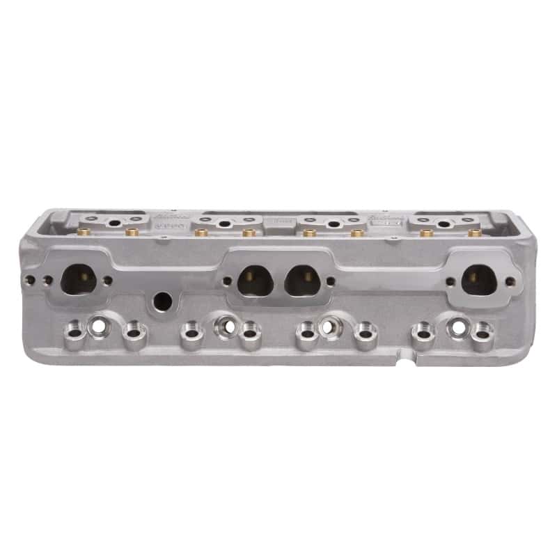 Edelbrock — Edelbrock Cylinder Head SBC NHRA Legal 64cc Angled Plug Bare Single
CYL HEADS-RACE - view 3