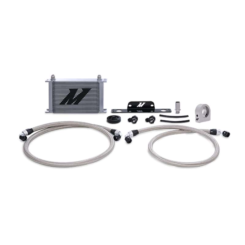 Mishimoto — Mishimoto 10-15 Chevrolet Camaro SS Oil Cooler Kit (Non-Thermostatic) - Silver - view 1