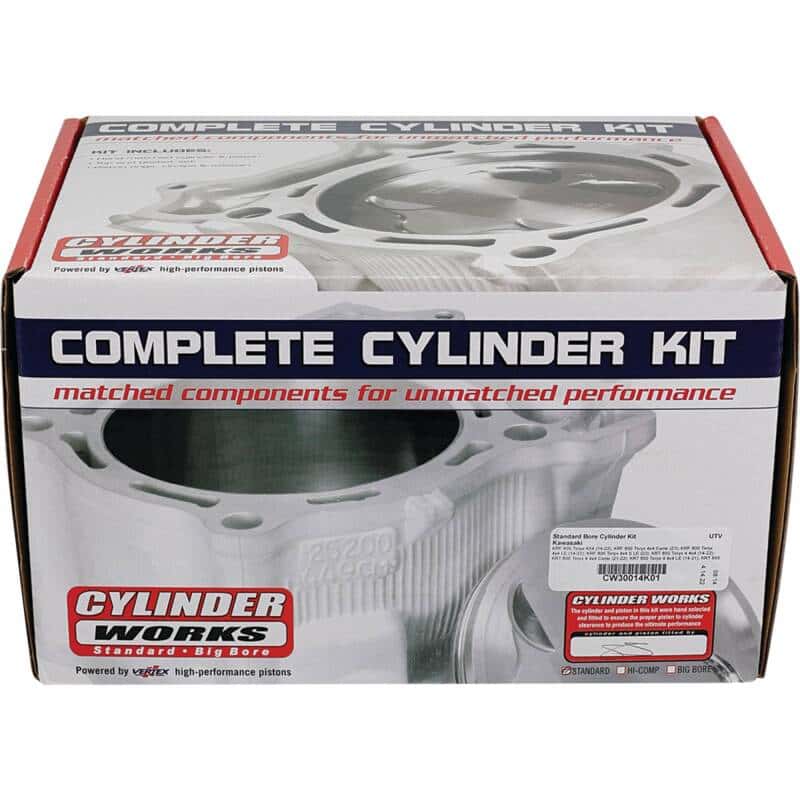 Cylinder Works — Cylinder Works 14-23 Kawasaki KRF 800 Teryx 4X4 800cc Standard Bore Cylinder Kit - view 4