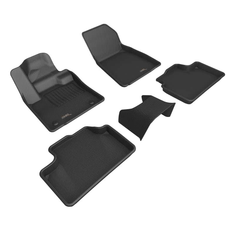 3D MAXpider — 3D MAXpider 2023+ Volvo C40 Recharge Kagu Floor Mat- Black R1 R2 R3
Floor Mat Set - view 1