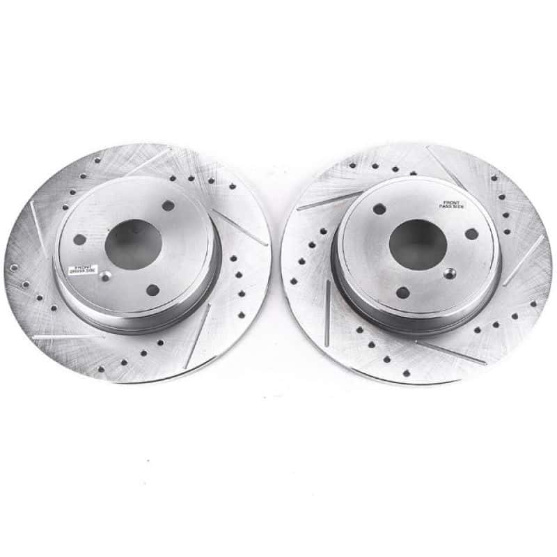 PowerStop — Power Stop 08-16 Smart Fortwo Front Evolution Drilled & Slotted Rotors - Pair
PowerStop XPR - view 1