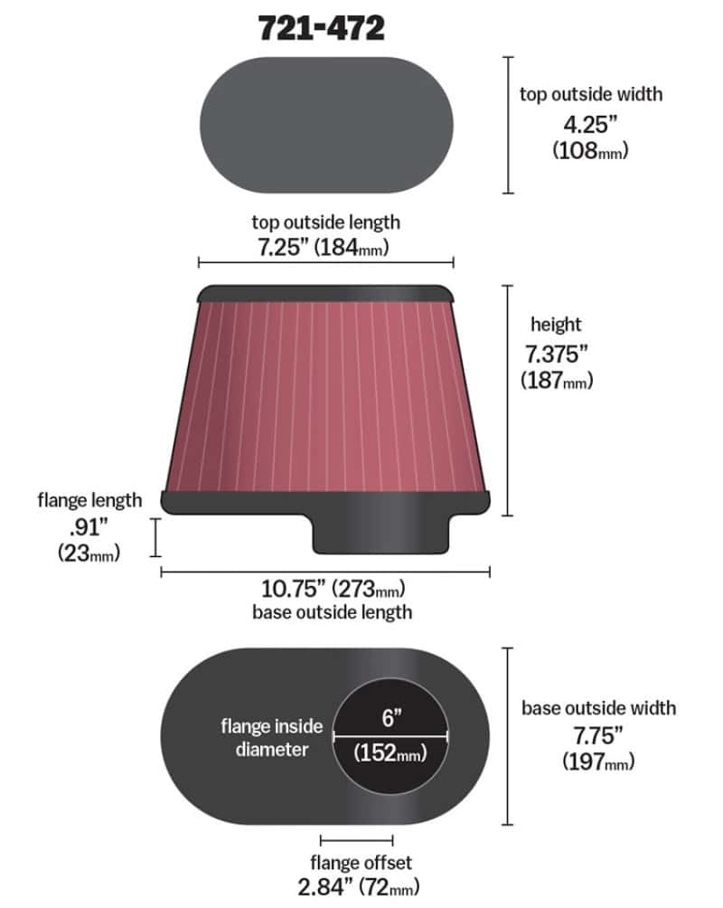 Airaid — Airaid Kit Replacement Filter - view 3