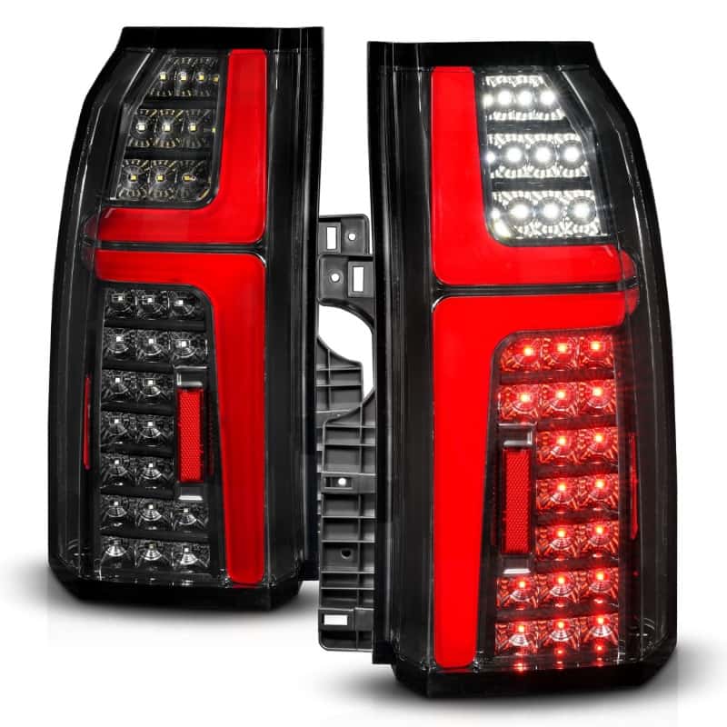 ANZO — ANZO 15-20 Chevrolet Tahoe Sequential LED Tube Taillights Black
Tail Light Set - view 3