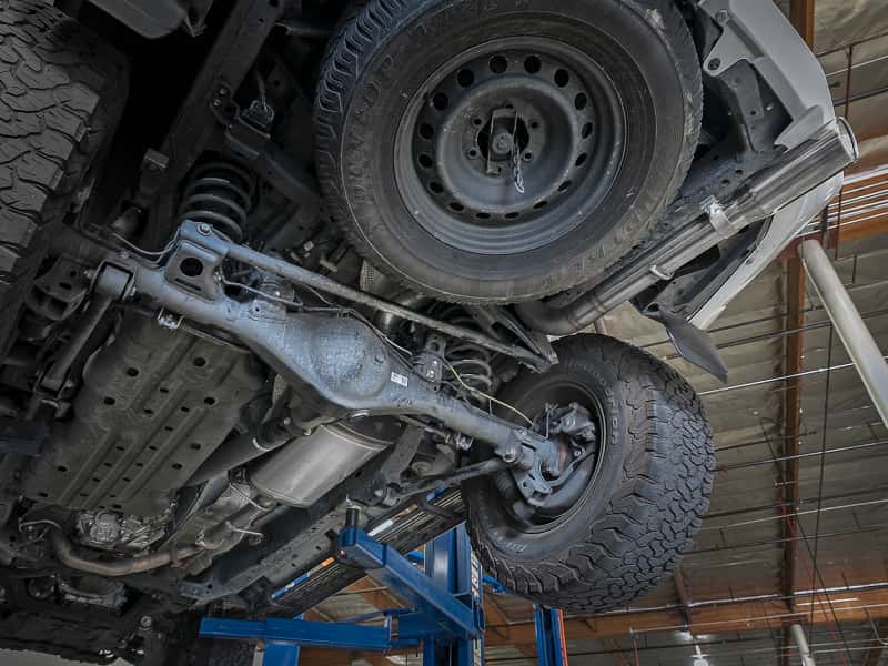 aFe — aFe MACHForce XP 2.5in 304-SS Exhaust Cat-Back w/ Polished Tip 10-20 Toyota 4Runner V6-4.0L
Cat-Back Exhaust - view 3
