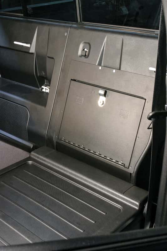 Tuffy Products — Tuffy 2005+ Toyota Tacoma Behind Seat Cubby Cover
Cubby Cover - view 2