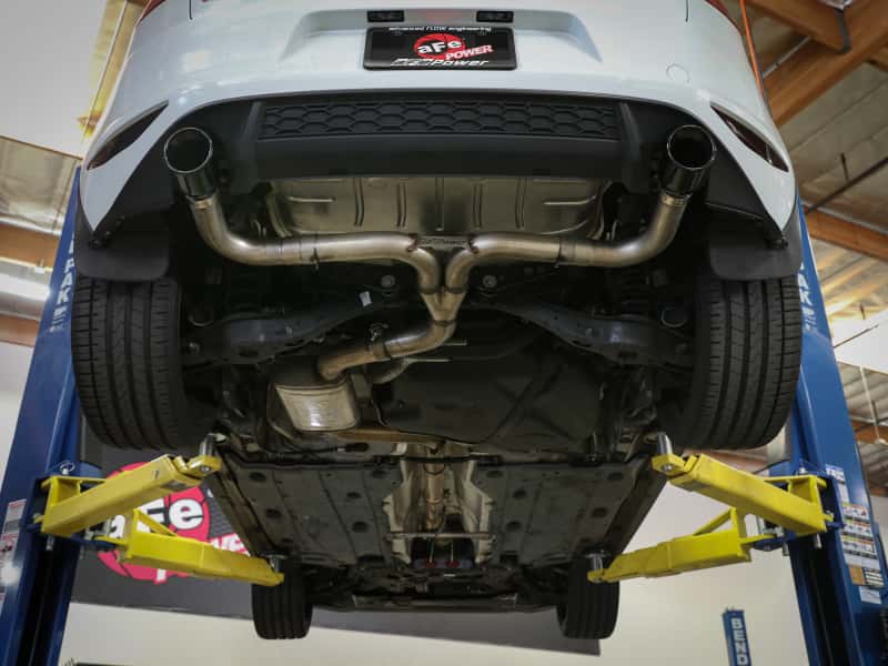 aFe — aFe MACHForce XP 3in-2.5in SS Exhaust Cat-Back 15-17 Volkswagen GTI (MKVII) L4-2.0L (t) - Black
Cat-Back Exhaust - view 4