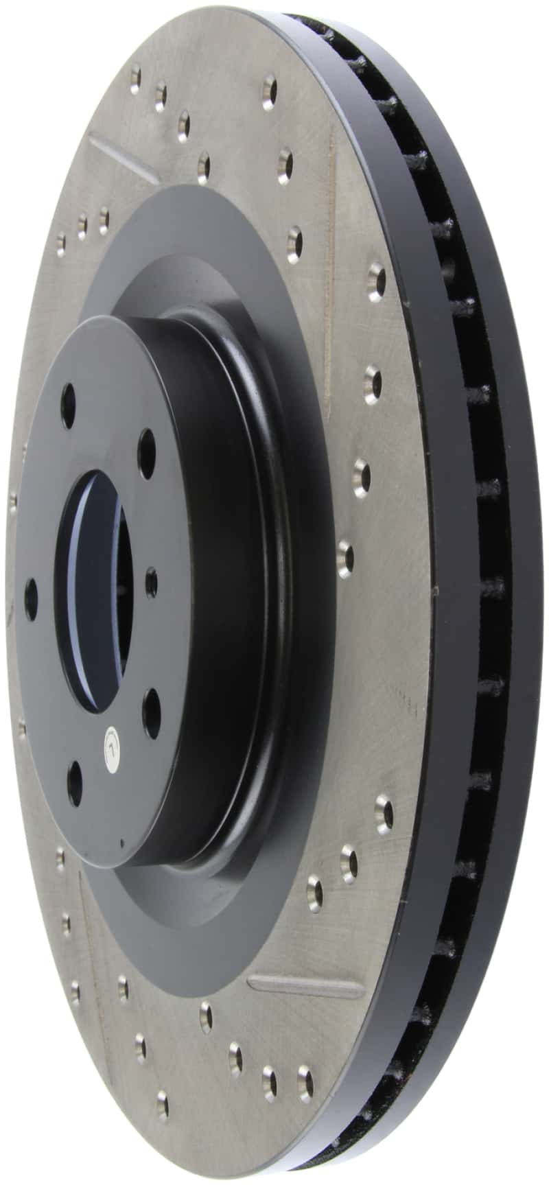 Stoptech — StopTech 06-07 350Z / 05-07 G35 exp Sport/ 06-07 G35X SportStop Slotted & Drilled Front Left Rotor
Disc Brake Rotor
Slot/Drill Rotor - view 4